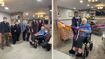 York care home celebrates the opening of new residential community